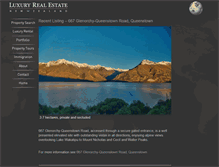 Tablet Screenshot of luxuryrealestate.co.nz