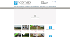 Desktop Screenshot of luxuryrealestate.si